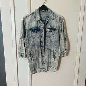 Highway Jeans Light Acid Wash Blue Denim Jacket